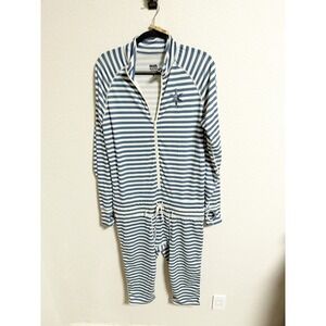 Airblaster Hoodless Ninja Suit Outdoor One Piece Base Layer Striped Medium
